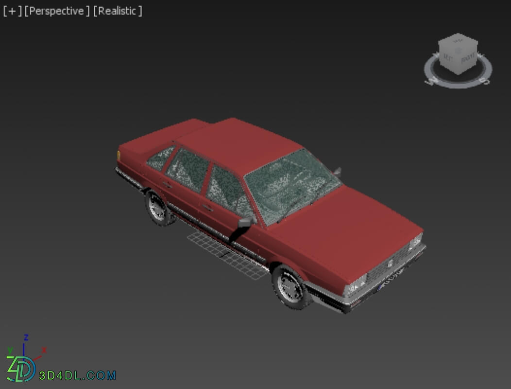 Hum3D Volkswagen Santana CN spec 1985