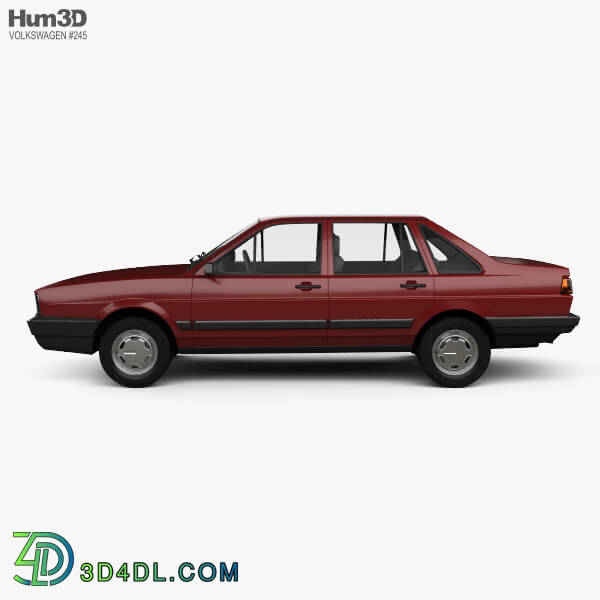 Hum3D Volkswagen Santana CN spec 1985