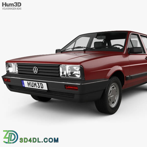 Hum3D Volkswagen Santana CN spec 1985