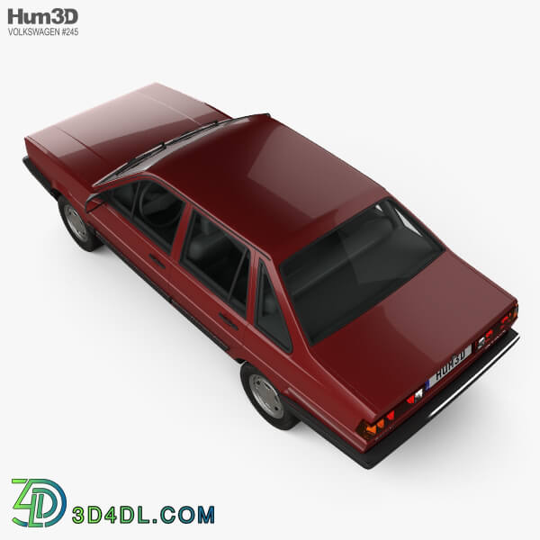 Hum3D Volkswagen Santana CN spec 1985