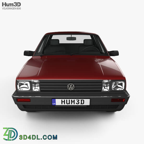 Hum3D Volkswagen Santana CN spec 1985