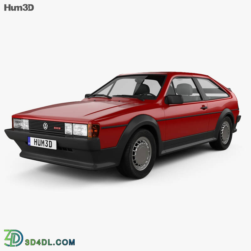 Hum3D Volkswagen Scirocco 1986