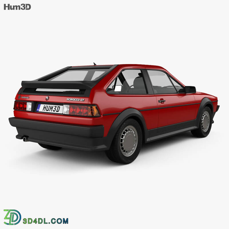 Hum3D Volkswagen Scirocco 1986