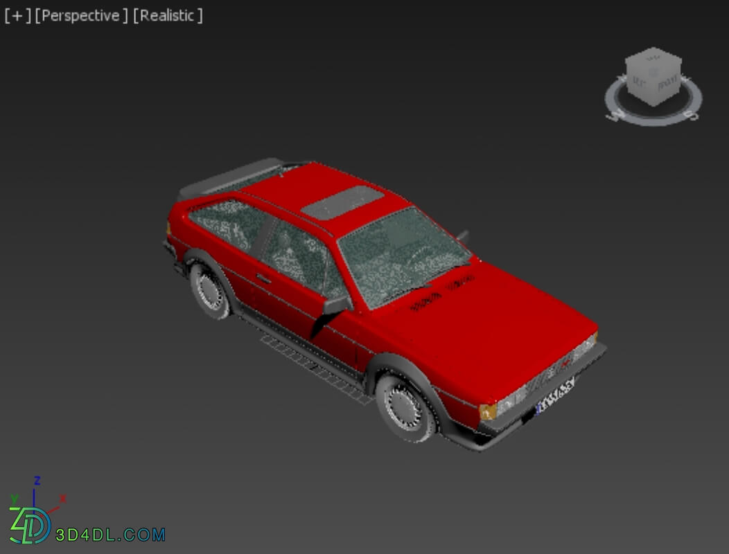 Hum3D Volkswagen Scirocco 1986