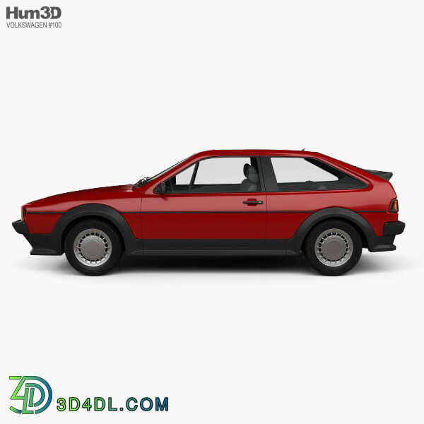 Hum3D Volkswagen Scirocco 1986