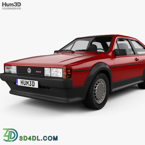 Hum3D Volkswagen Scirocco 1986