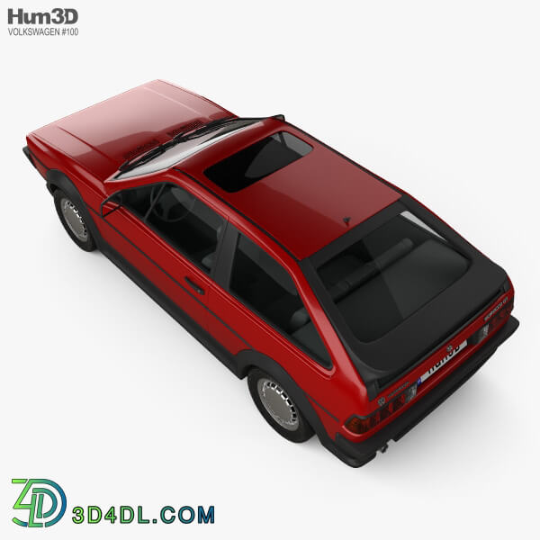 Hum3D Volkswagen Scirocco 1986