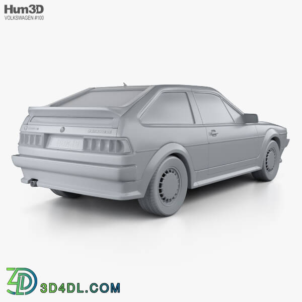 Hum3D Volkswagen Scirocco 1986