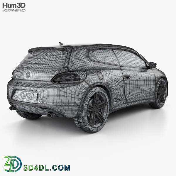 Hum3D Volkswagen Scirocco R 2010