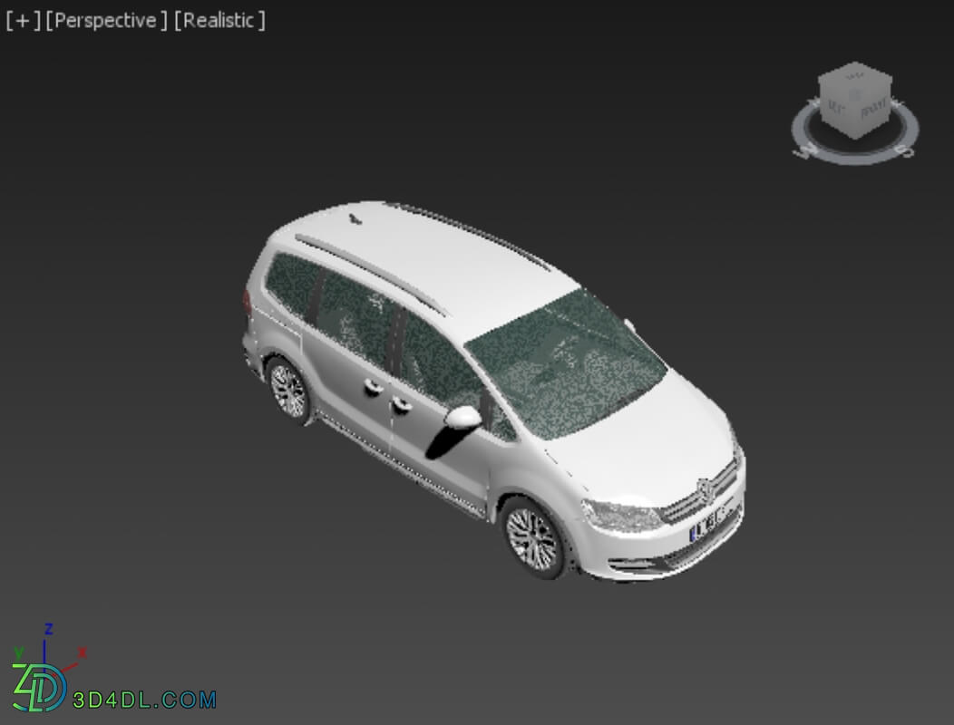 Hum3D Volkswagen Sharan (Typ 7N) 2010