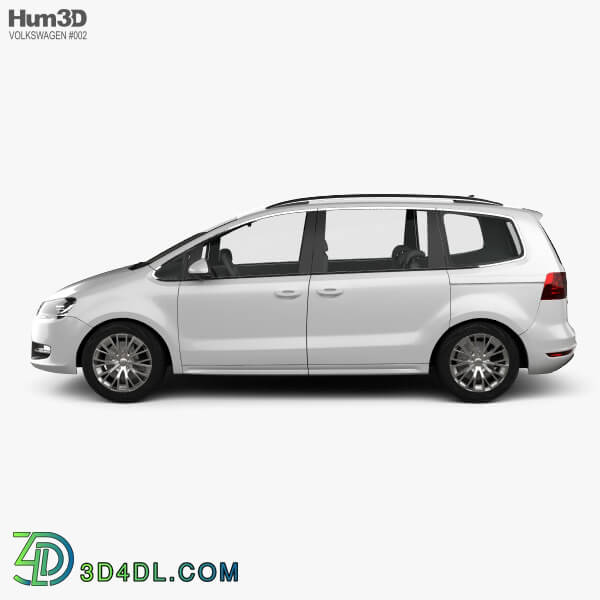 Hum3D Volkswagen Sharan (Typ 7N) 2010