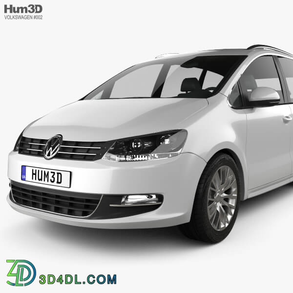 Hum3D Volkswagen Sharan (Typ 7N) 2010