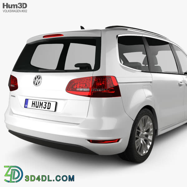 Hum3D Volkswagen Sharan (Typ 7N) 2010