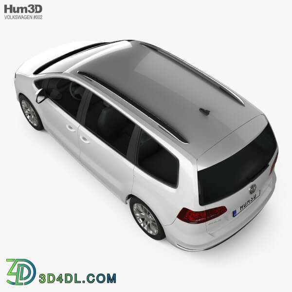 Hum3D Volkswagen Sharan (Typ 7N) 2010