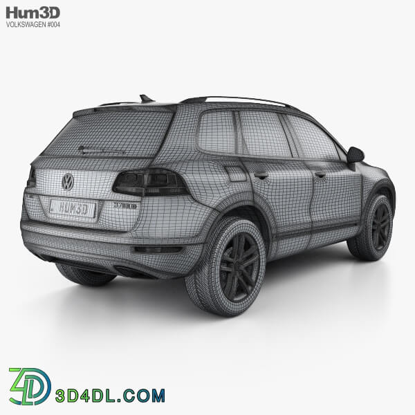 Hum3D Volkswagen Touareg hybrid 2010