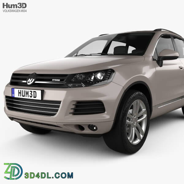 Hum3D Volkswagen Touareg hybrid 2010