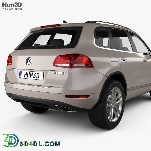 Hum3D Volkswagen Touareg hybrid 2010