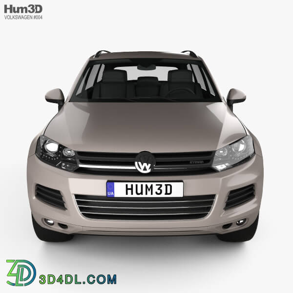 Hum3D Volkswagen Touareg hybrid 2010