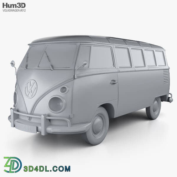 Hum3D Volkswagen Transporter T1 1950
