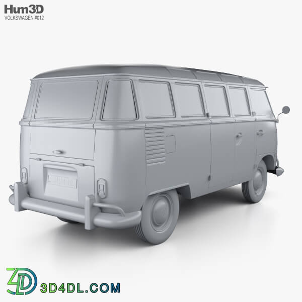 Hum3D Volkswagen Transporter T1 1950