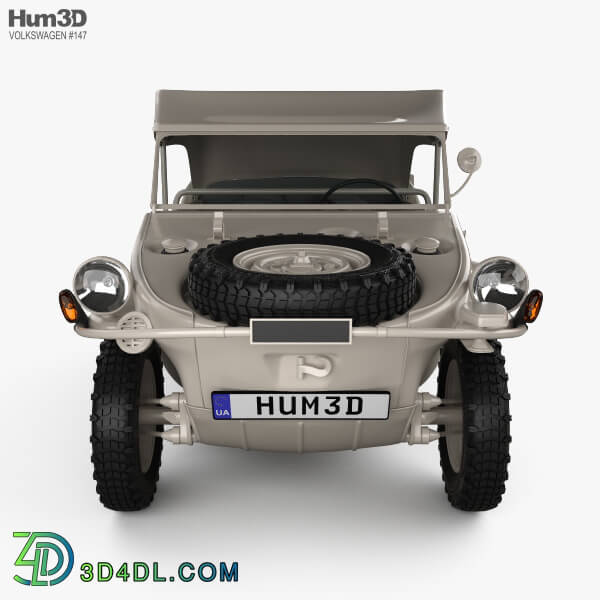 Hum3D Volkswagen Type 166 Schwimmwagen 1942