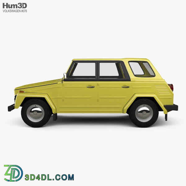 Hum3D Volkswagen Type 181 1973