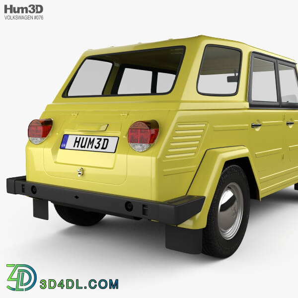 Hum3D Volkswagen Type 181 1973