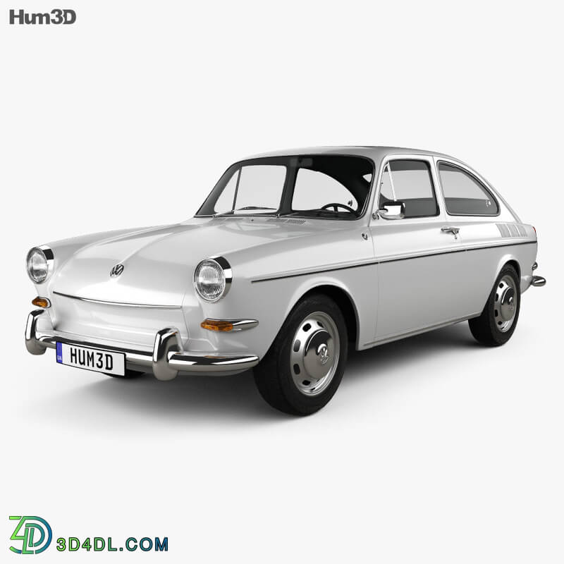 Hum3D Volkswagen Type 3 (1600) fastback 1965