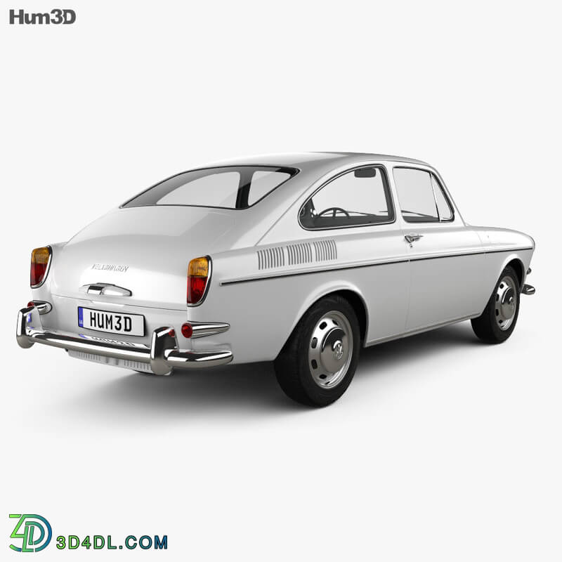 Hum3D Volkswagen Type 3 (1600) fastback 1965