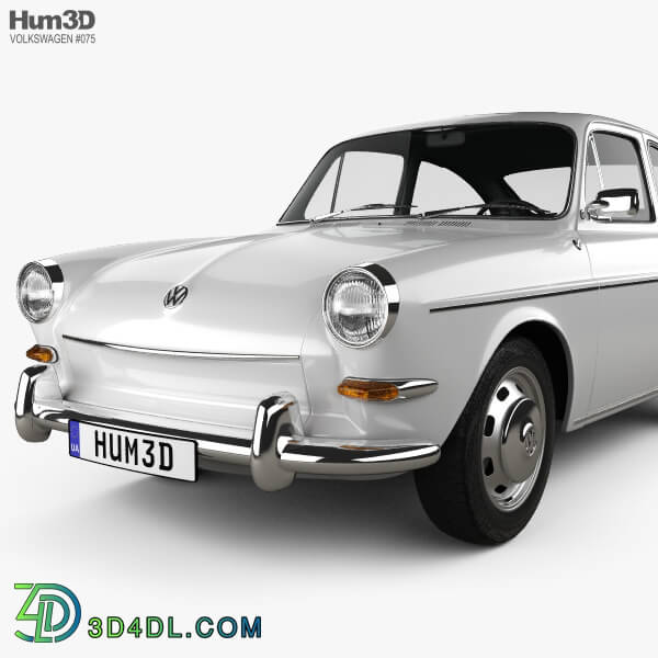 Hum3D Volkswagen Type 3 (1600) fastback 1965