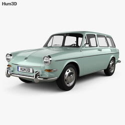 Hum3D Volkswagen Type 3 (1600) variant 1965 