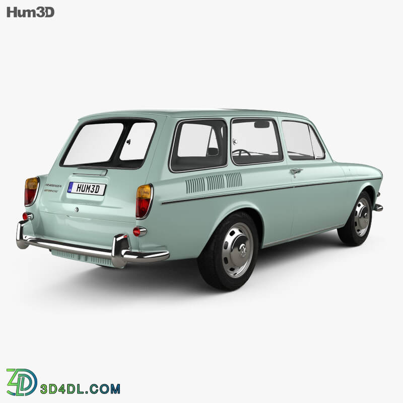 Hum3D Volkswagen Type 3 (1600) variant 1965