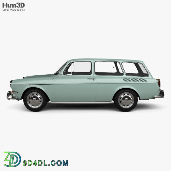 Hum3D Volkswagen Type 3 (1600) variant 1965