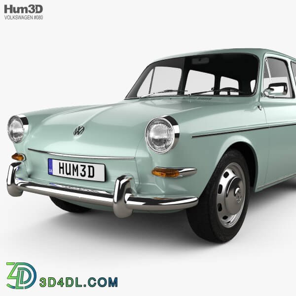 Hum3D Volkswagen Type 3 (1600) variant 1965