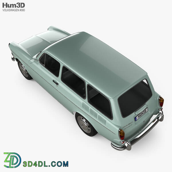 Hum3D Volkswagen Type 3 (1600) variant 1965