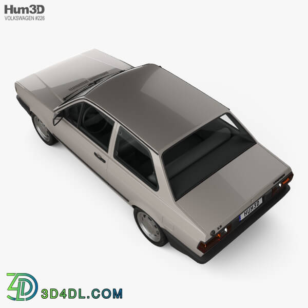 Hum3D Volkswagen Voyage 2 door 1992