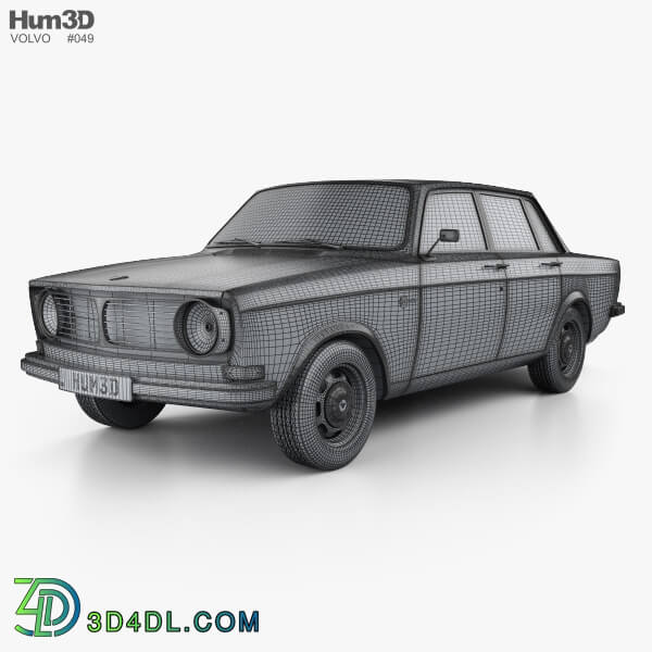 Hum3D Volvo 144 sedan 1967