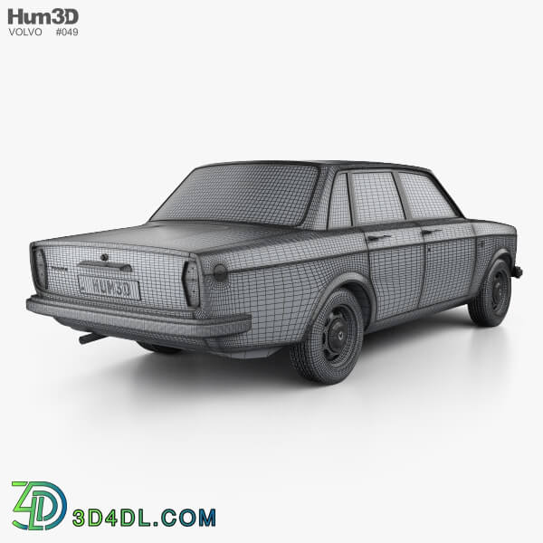 Hum3D Volvo 144 sedan 1967