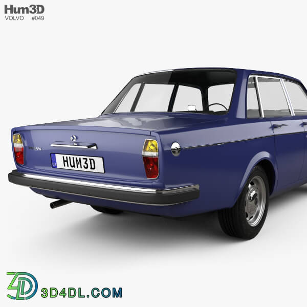 Hum3D Volvo 144 sedan 1967