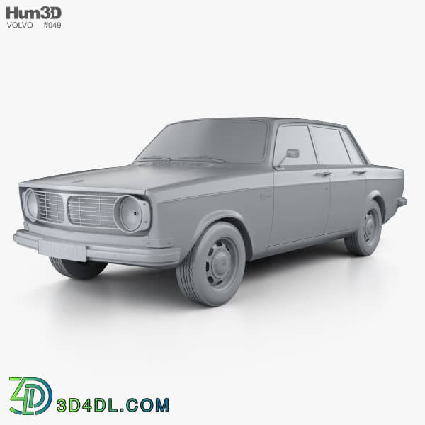 Hum3D Volvo 144 sedan 1967