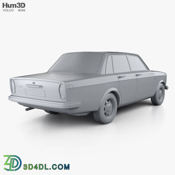 Hum3D Volvo 144 sedan 1967