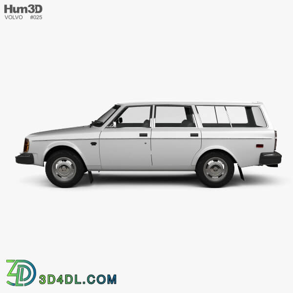 Hum3D Volvo 245 wagon 1975