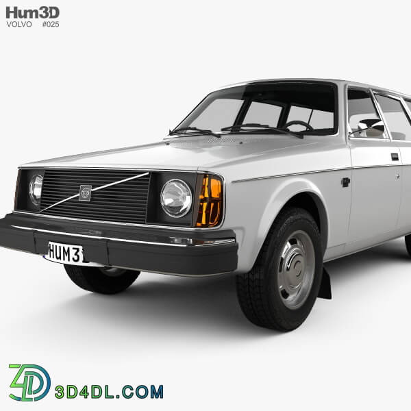 Hum3D Volvo 245 wagon 1975