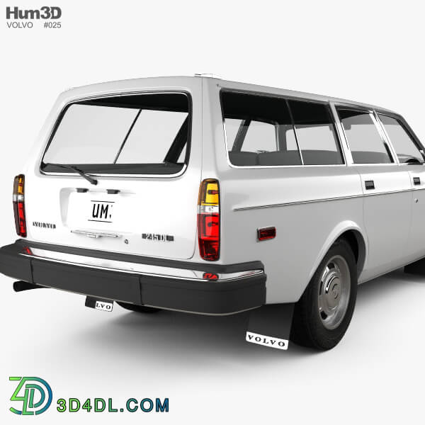 Hum3D Volvo 245 wagon 1975