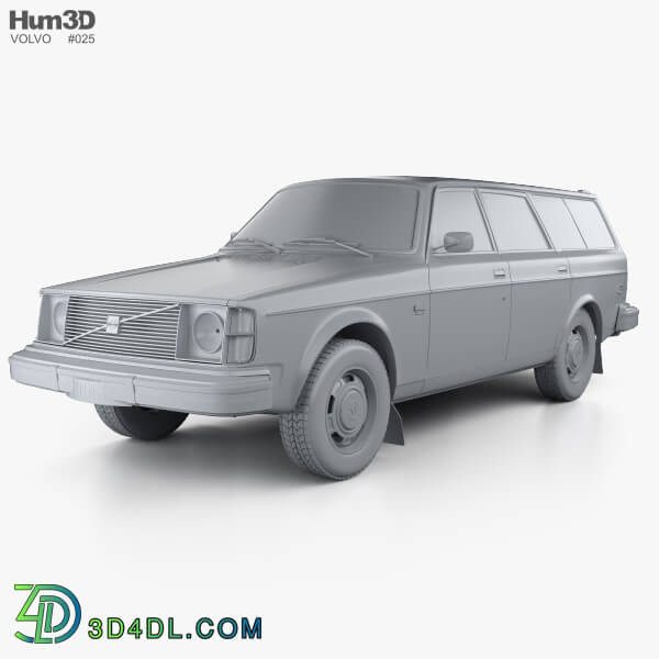 Hum3D Volvo 245 wagon 1975