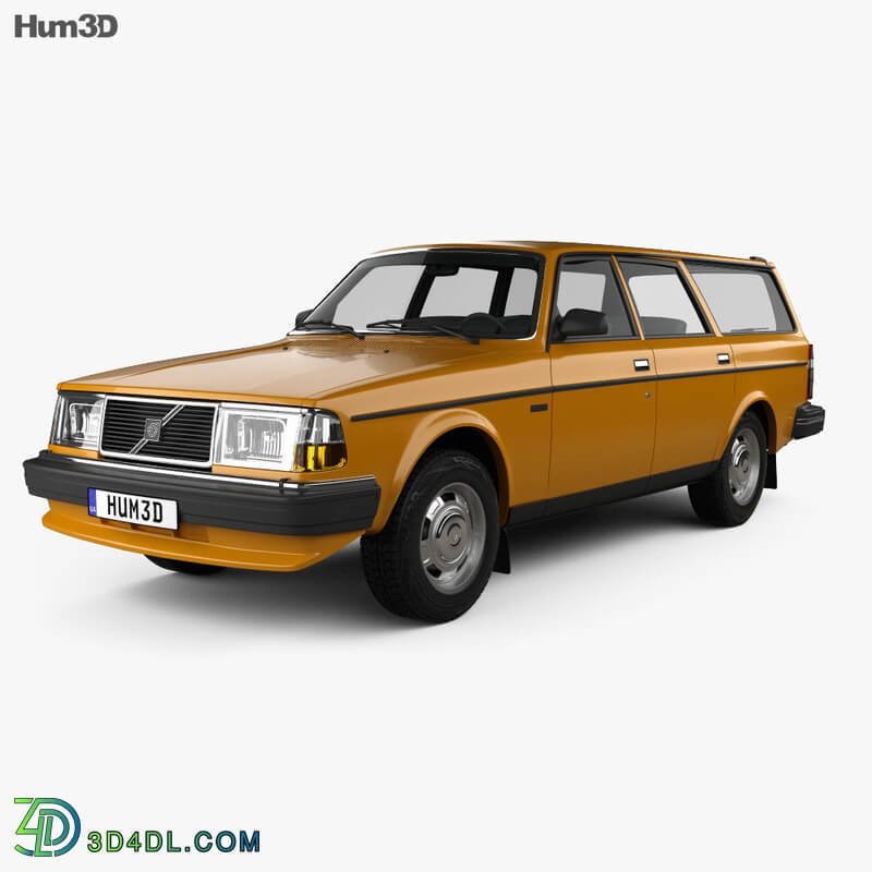 Hum3D Volvo 245 wagon 1979