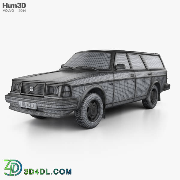 Hum3D Volvo 245 wagon 1979