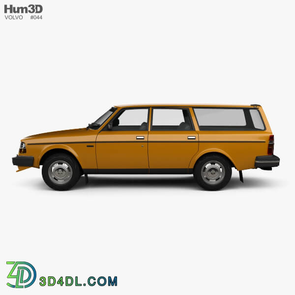 Hum3D Volvo 245 wagon 1979