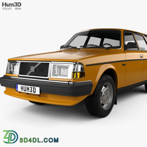 Hum3D Volvo 245 wagon 1979