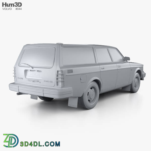 Hum3D Volvo 245 wagon 1979